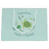 Unter der Meeresschildkrötendusche Große Geschenktüte (Vorderseite)