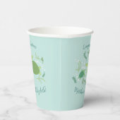 Unter der Meeresschildkrötendusche Pappbecher (Rechts)