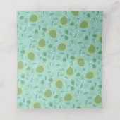 Unter der Meeresschildkrötendusche Platzkarte (Innenseite Aufgefaltet)