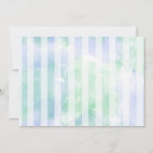 Unter der Meerjungfrau Danke Karte (Rückseite)