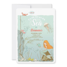 Unter der Meerjungfrau-Geburtstagspartei