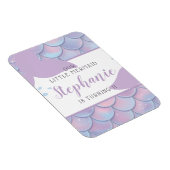 Unter der Meerjungfrau-Geburtstagspartei Magnet (Rechte Seite)