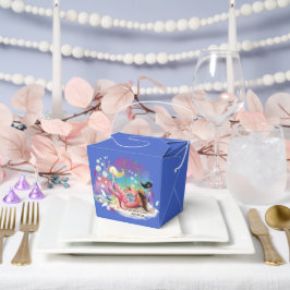 Unter der Meerjungfrau Ozean Lila Türkis Geschenkschachtel