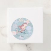 Unter der Meerjungfrau Sea Green Geburtstag Vielen Geschenkanhänger (Beispiel)