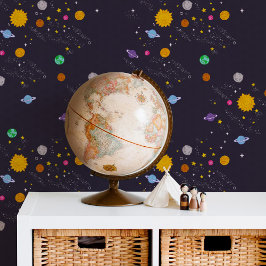 Unter der Milchstraße Niedliche Kinder Sonnensyste Tapete