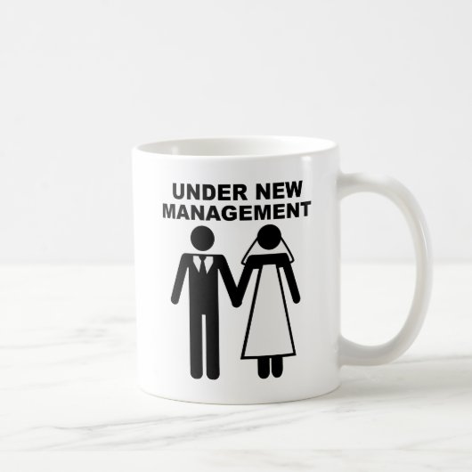 Unter der neuen Leitung Funny Mug Kaffeetasse (Rechts)