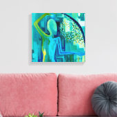 Unter der Oberfläche Leinwanddruck (Insitu (Wohnzimmer))