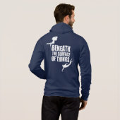 Unter der Oberfläche | Scuba Diving Angebot Hoodie (Schwarz voll)