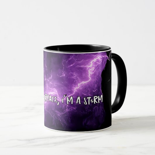 Unter der Oberfläche - Sturm Tasse (VorderseiteRechts)