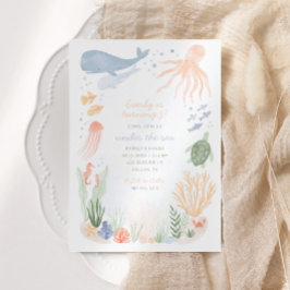 Unter der Party Einladung des Kindergeburtstags