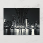 Unter der QueensBoro-Brücke - NYC Postkarte (Vorderseite)