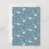 Unter der Sea Baby Dusche Danke Karte (Rückseite)