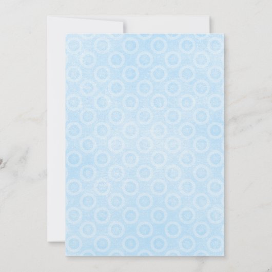 Unter der Sea Baby Dusche Einladung (Rückseite)