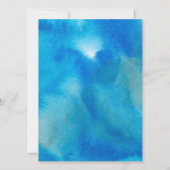 Unter der Sea Baby Dusche Einladung (Rückseite)