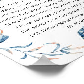 Unter der Sea Baby Dusche 'Late Night Diaper' Poster (Ecke)