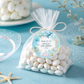 Unter der Sea Baby Dusche Runder Aufkleber