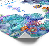 Unter der Sea Baby Dusche sagen Sie nicht, Baby Poster (Ecke)