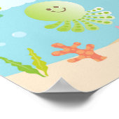 Unter der Sea Baby Dusche schätzen, wie viele Spie Poster (Ecke)