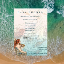 Unter der Sea Baby Girl Dusche