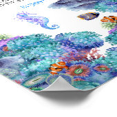 Unter der Sea Baby Shower Momosa Bar Poster (Ecke)