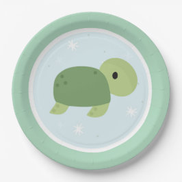 Unter der "Sea Birthday Party" Pappteller