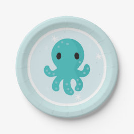 Unter der "Sea Birthday Party" Pappteller