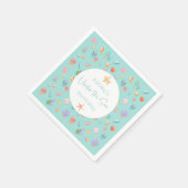 Unter der "Sea Birthday Party" Serviette (Ecke)