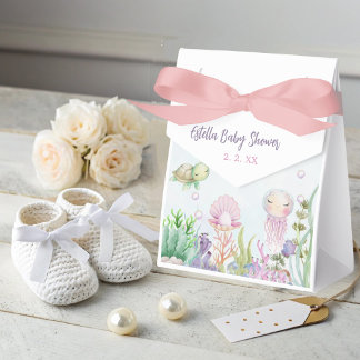 Unter der Sea Girl Baby Shower Fevor Box Geschenkschachtel