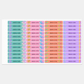 unter der See Wasserdichte Namensschilder. Etiketten (Blatt)