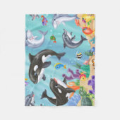 Unter der Seeflanell-Decke Fleecedecke (Vorderseite)