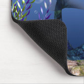 Unter der SeeRedheaded Meerjungfrau Mousepad (Ecke)