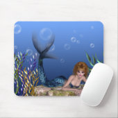 Unter der SeeRedheaded Meerjungfrau Mousepad (Mit Mouse)