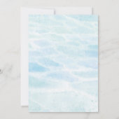 Unter der Seychellendusche Einladung (Rückseite)