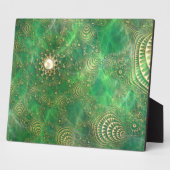 Unter der smaragdgrünen Foto Plaque Fotoplatte (Seite)