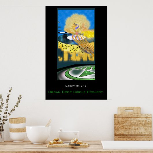 Unter der Sonne Poster (Küche)