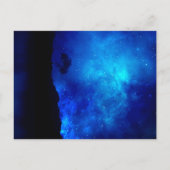 Unter der Sternennacht heiraten Himmel das Datum Postkarte (Rückseite)