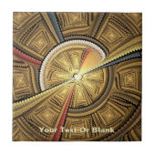 Unter der Tempelkuppel Fliese (Vorderseite)