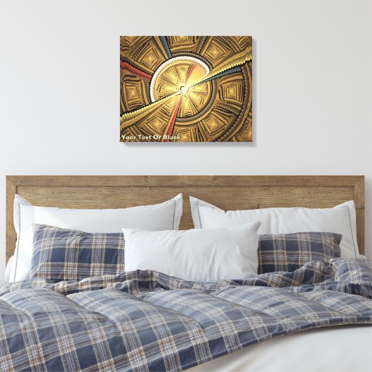 Unter der Tempelkuppel Leinwanddruck (Insitu (Schlafzimmer))