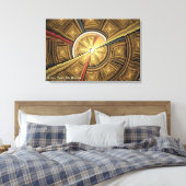 Unter der Tempelkuppel Leinwanddruck (Insitu (Schlafzimmer))