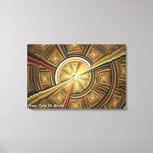 Unter der Tempelkuppel Leinwanddruck (Vorderseite)