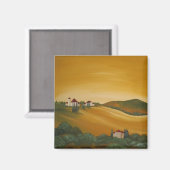 Unter der toskanischen Sonne Magnet (Vorderseite/Rückseite)