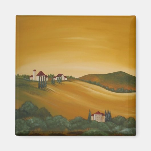 Unter der toskanischen Sonne Magnet (Vorne)