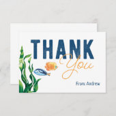 Unter der Wasserfarbe des Meeres danke Ihnen Flach (Vorne/Hinten)