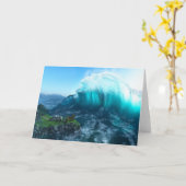 Unter der Wave Card Karte (Gelbe Blume)