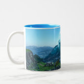 Unter der Wave-Tasse Zweifarbige Tasse (Links)