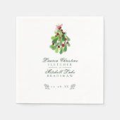 Unter der Weihnachtsfeier Serviette (Vorderseite)