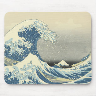 Unter der Welle von Kanagawa, Hokusai, 1830-32 Mousepad