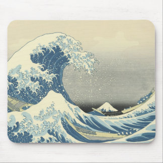 Unter der Welle von Kanagawa, Hokusai, 1830-32 Mousepad