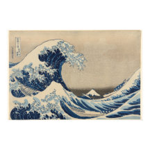 Unter der Welle von Kanagawa Print