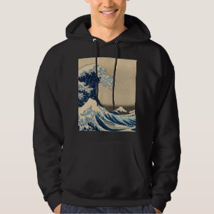 Unter der Welle von Kanagawa von Katsushika Hokusa Hoodie